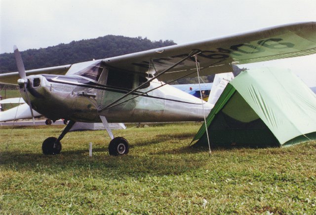 This is where I stayed at the 1997 Cessna 120/140 fly-in at Ona WV.